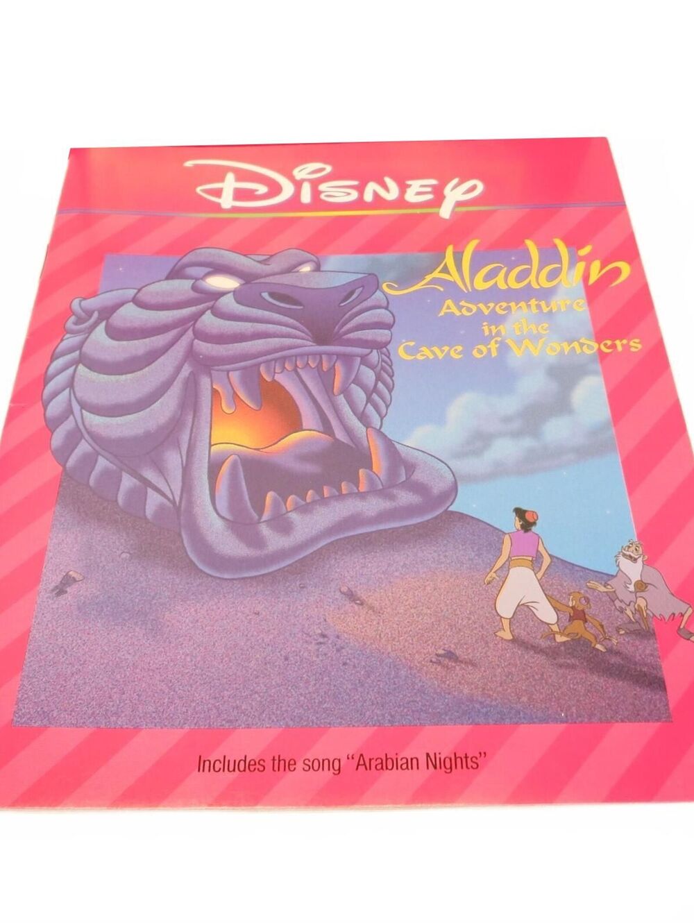Vintage Disney’s Aladdin Adventure of the Cave of Wonders Book